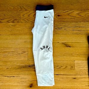 Nike EYBL 2023 White Compression Tights
